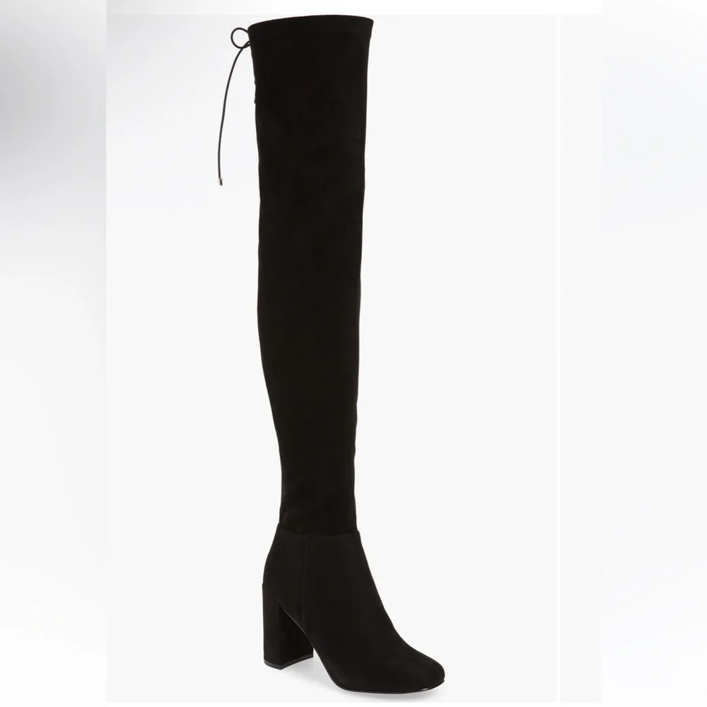 Elegant Black Over-the-Knee Boots